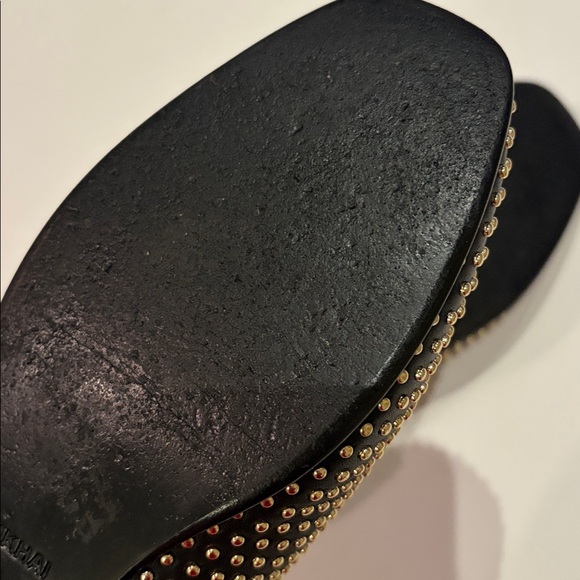 SIMKHAI Simkhai Shoes Flats Eden Studded Leather Flats size 10.5 - Picture 10 of 14